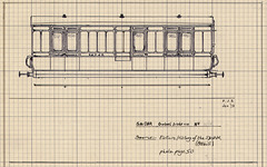 S&DJR 6-wheeled brake van drwg PJS 1 1973