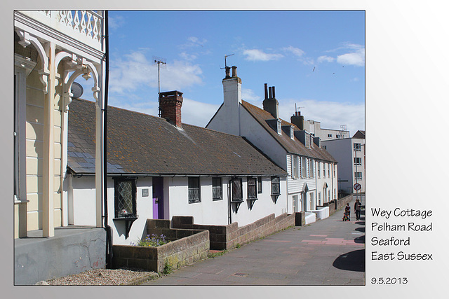 Wey Cottage - Pelham Street - Seaford - 9.5.2013