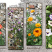 Flower panels - Manor Garden - Bishopstone - 13.9.2010