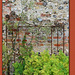 A gate - one of a pair - Manor Garden Bishopstone 13.9.10