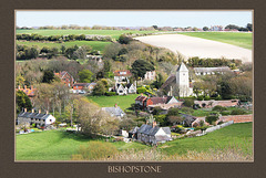 Bishopstone village closer view - 16.4.2012