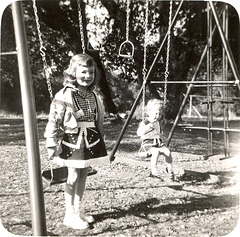 Mary and Lisa, 1952, Atascadero, CA