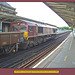EWS 66063 passing west-bound through Peckham Rye Station -  8.7.2006