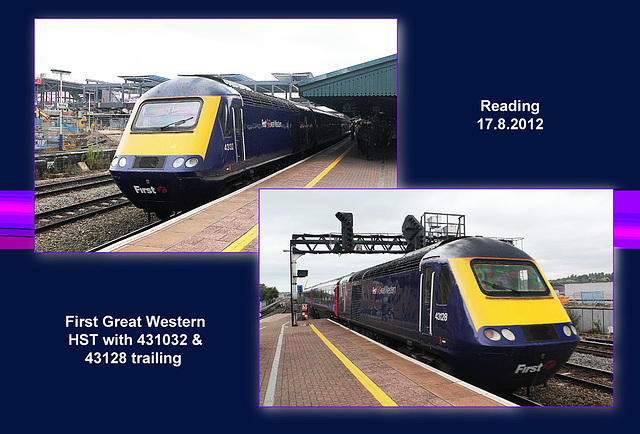 FGW 43132 & 43128 Reading 17 8 2012