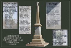 Rottingdean War Memorial - 27.3.2012