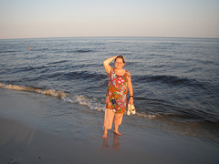 Salty feet at Bornholm, Denmark