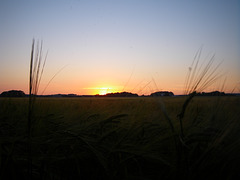 Sunset over Bornholm