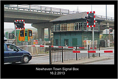 Newhaven Town Signal Box - 16.2.2013