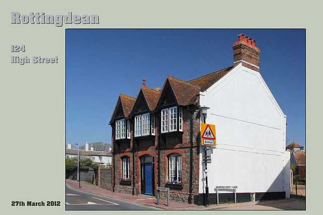 124 High Street, Rottingdean - 27.3.2012