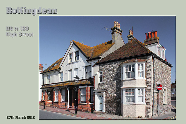 116 to 120 High Street, Rottingdean - 27.3.2012