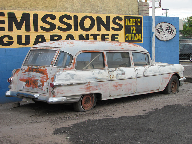 1956 Pontiac Memphian Ambulance