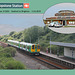 Southern 313203 from Seaford arriving at Bishopstone Station - 13.8.2010