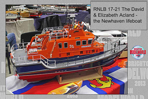 RNLB 17-21 large-scale model - Brighton Modelworld - 22.2.2013