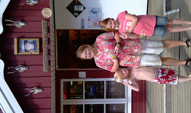 Finalist with supporters