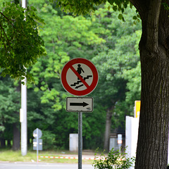Leipzig 2013 – Mr. Stick is not allowed to descend the stairs