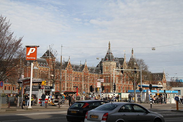 Amsterdam - La gare