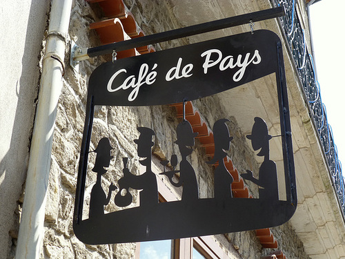 Le café de pays