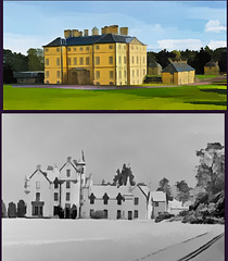 Melville House, Fife, and Dall House, Rannoch