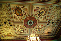 Library Ceiling, 'Bankfield', Boothtown Road, Halifax, West Yorkshire