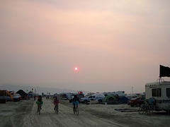 Sunset At Burning Man 2013 (4902)