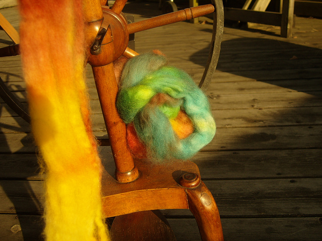 BFL, hand dyed