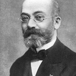 Ludwik Lejzer Zamenhof, (1859-1917), la iniciatinto de Esperanto, la Internacia Lingvo