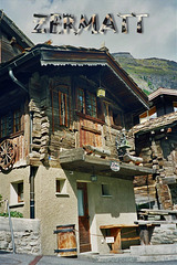 Zermatt, un chalet traditionnel