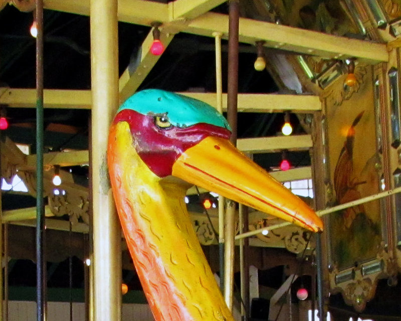 Carousel Stork Head