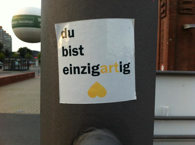 Du bist einzigARTig