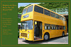 B&H Buses Bristol VRT in schools yellow AAP 651T Brighton 13 6 10