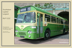 Southdown Leyland Leopard BUF 122C Brighton 13 6 10 sideview
