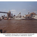 HMS Belfast returns from refurb 1999 approaching Tower Bridge
