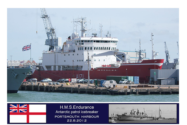 HMS Endurance - Portsmouth - 22.8.2012