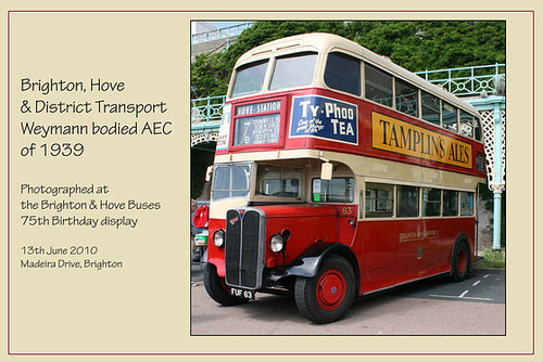 BH&DT Weyman-bodied AEX of 1939  13 6 10