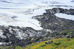 Coming Down off the Glacier