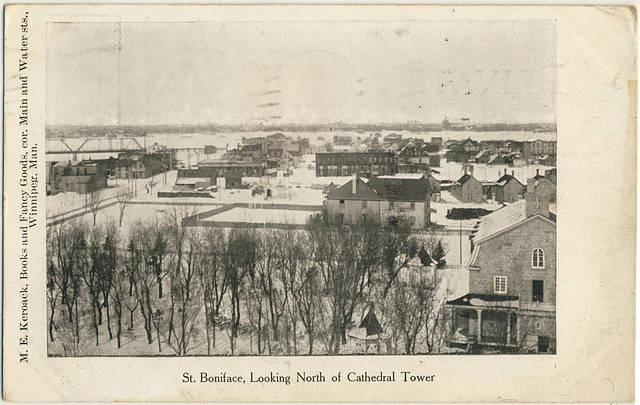 St. Boniface, Looking North of Cathedral Tower