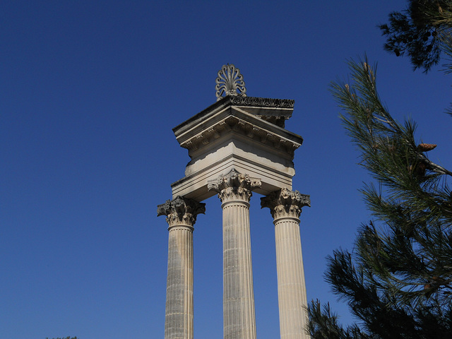 The smaller twin temple