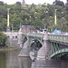 Prag -Brücke über die Moldau