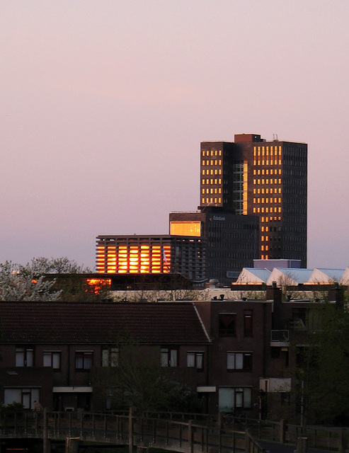 End Of Day Over The City