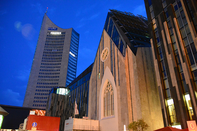 Leipzig 2013 – New building on the spot of the old university church