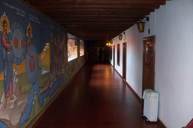 Lovely corridor in Crete