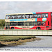 B&H Scania Omnidekka 914 - Exceat Bridge - 24.6.2011