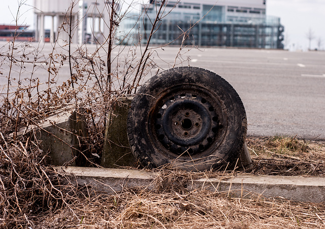 Rusty tire