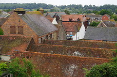 Looking south over Arundel