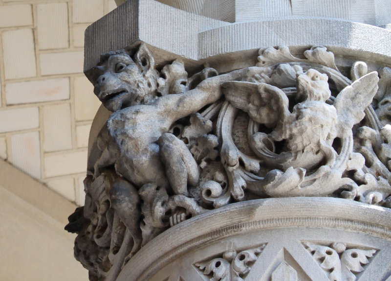 Bird gargoyle, Biltmore