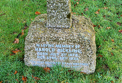 Frostenden Churchyard. Hickling Memorial (7)