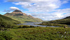 Looking Across Coigach Forest and Loch Lurgainn to Stac Pollaidh