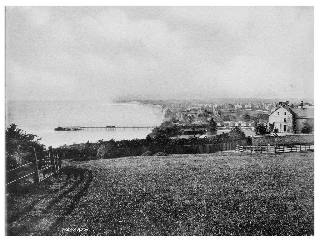 Penarth from the east - from Penarth Head probably
