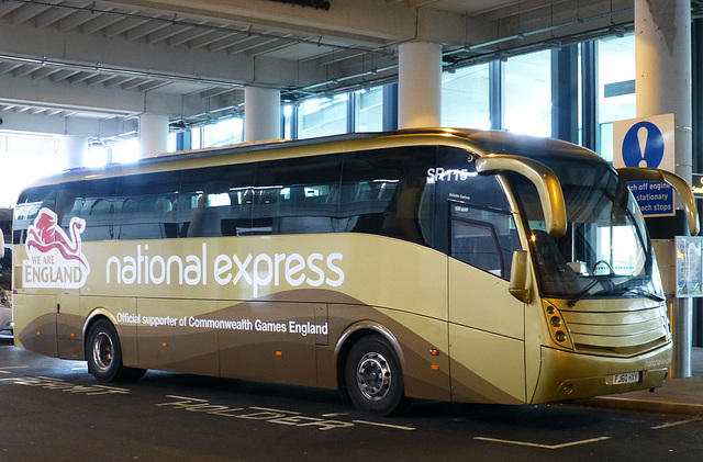 National Express SR115 at Gatwick - 3 September 2013