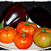 Home grown Tomato & Brinjal